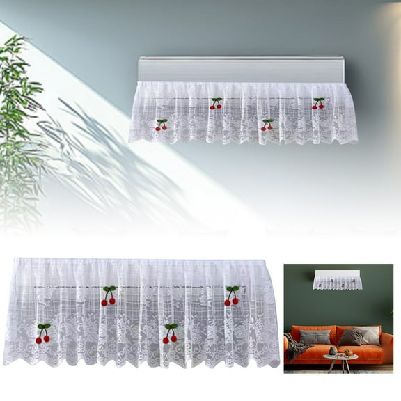 Smart Home Accessories Indoor Curtain Decorative Air Conditioner Elegant Windshield for Living Room Bedroom Functional Design