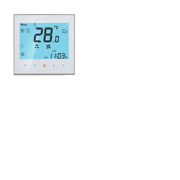 Smart Home Air Conditioner Programmable Temperature Controller Intelligent Digital Process Thermostat ,Easy to Install