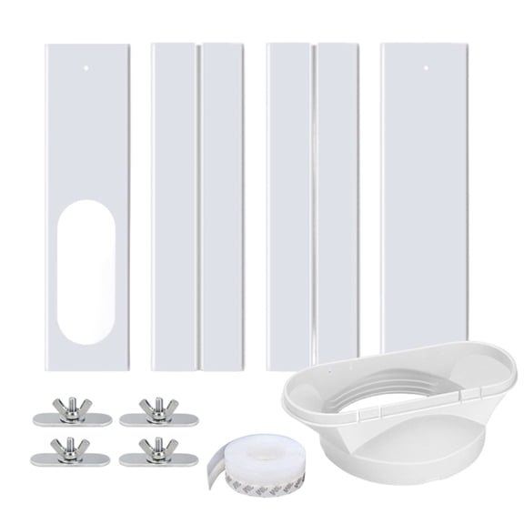 Smart Home Air Conditioner Window Seal for Energy Efficiency Universal Fit Easy Install and Sound Insulation | Universal Window Sealing for Home Appliances and AC Units