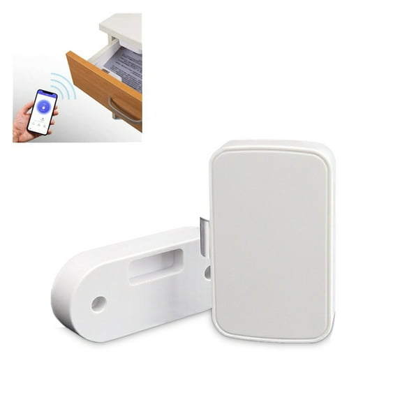 Smart Home Biometric Fingerprint Lock Hidden Drawer Electronic Lock Privacy File Storage Keyless Residential Security Protection ,More Secure
