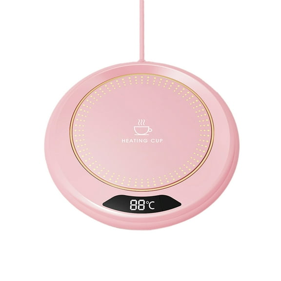 Smart Home Coffee Mug Warmer with Digital LED Display Automatic Shut Off Function for Desk Use