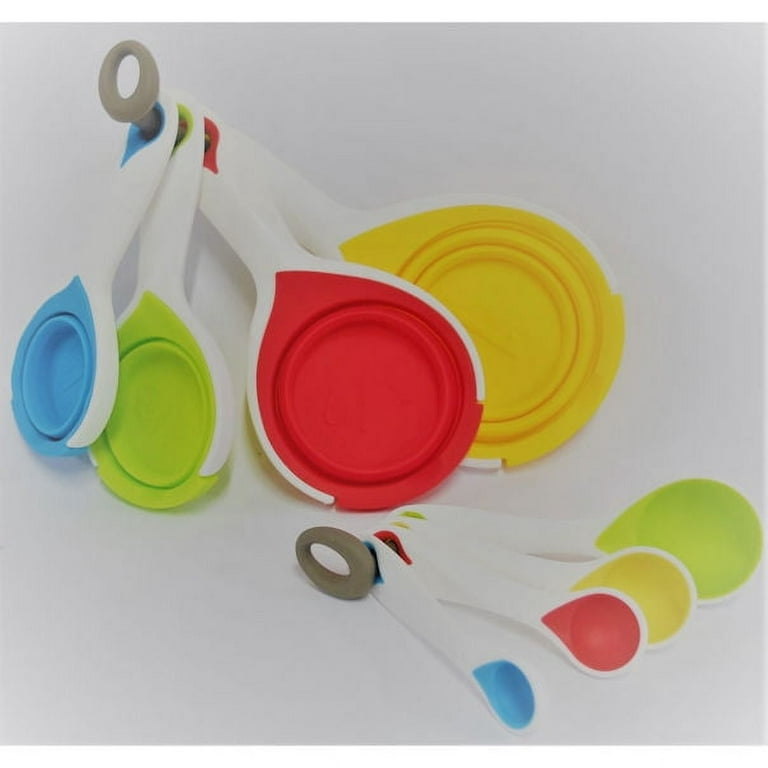 Homeay Collapsible Measuring Cups and Measuring Spoons Set - 8