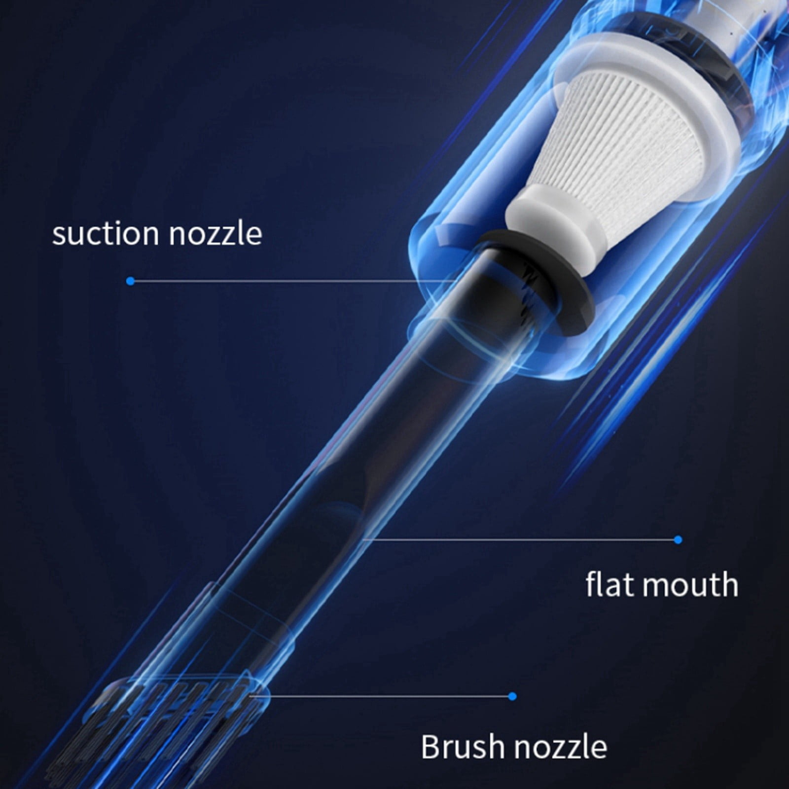 Smart Home Devices Door Compact Handheld Vacuum Cleaner Powerful And