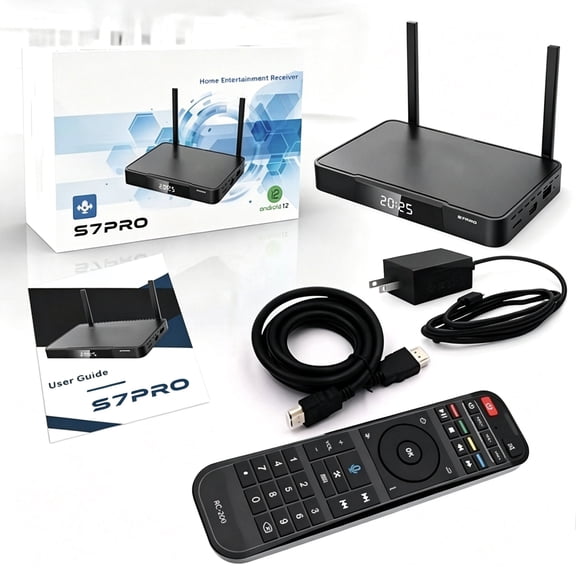 Smart Home Entertainment Receiver S.7 P ro Home Audio Receive with 7-Day Time Shift Voice Control