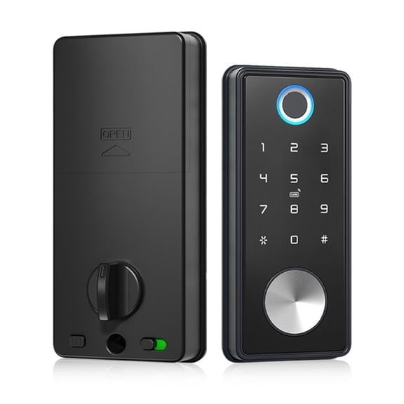 Smart Home Fingerprint Lock Cerradura Inteligente Wifi Biometric Deadbolt Electronic Door Lock ,Corrosion-Resistant