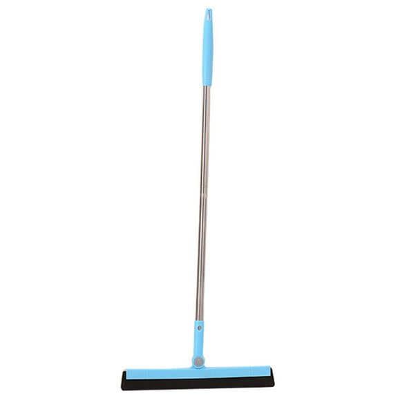 Smart Home Flat Mop, Gaqring 180° Rotating Microfiber Floor Cleaner, Stainless Steel Telescopic Handle for Hardwood Tile Glass Surfaces, Blue