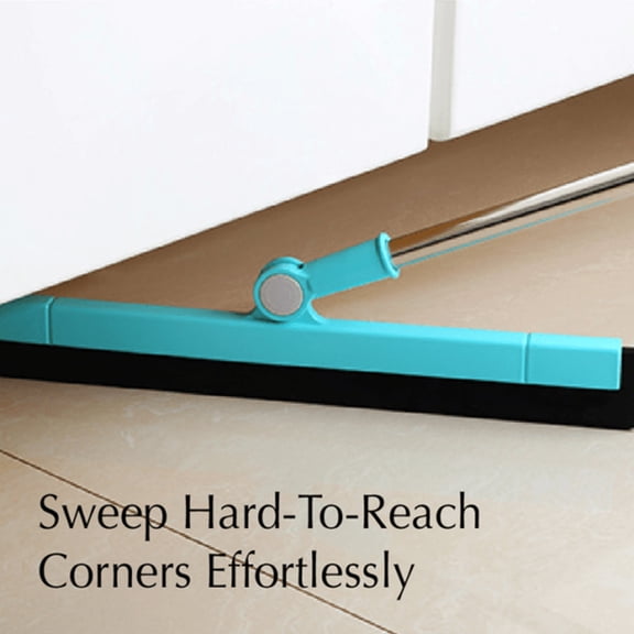 Smart Home Flat Mop with Magic Cleaning Technology, Professional Bathroom Floor and Glass Wiper Design for Efficient Scrubbing and Streak-Free Surface Cleaning X