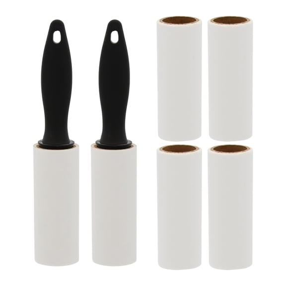 Smart Home Mini Lint Roller 2-Pack Plus 4 Replacement Heads