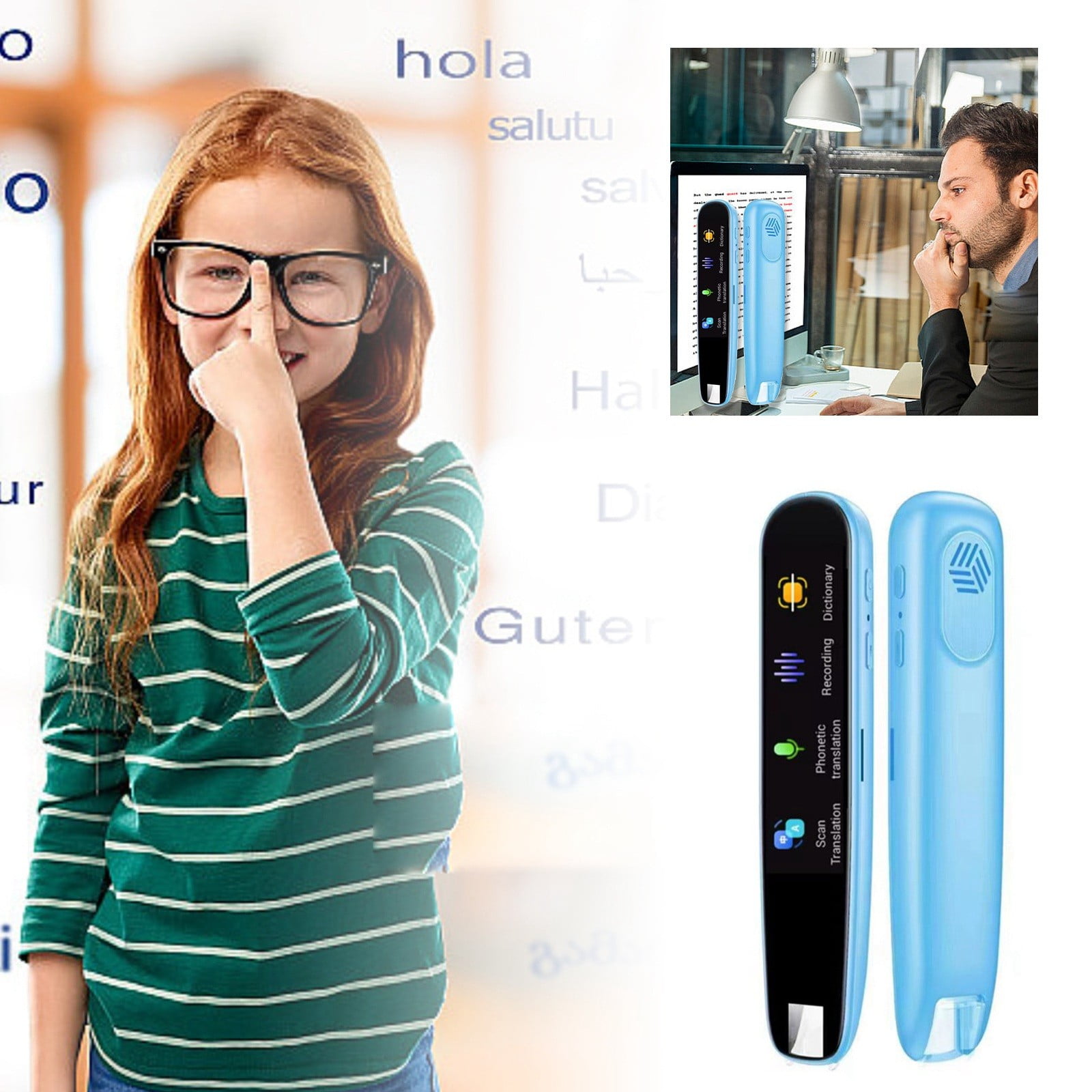 Smart Home Products for Bathroom Offline Translation Pen With Multiple ...