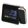 Smart Home Projection Alarm Clock With Weather Station Thermometer Date
