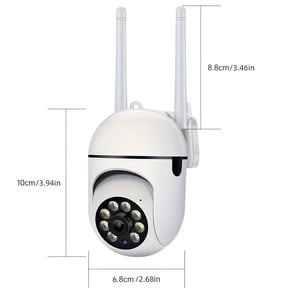 Smart Home Security Cameras General - 1080P FHD 2.4G WiFi, PTZ Wireless IP Camera with Two-Way Audio, Motion Detection Alerts, Night Vision, Auto Tracking for Elderly, Youngsters, Pets