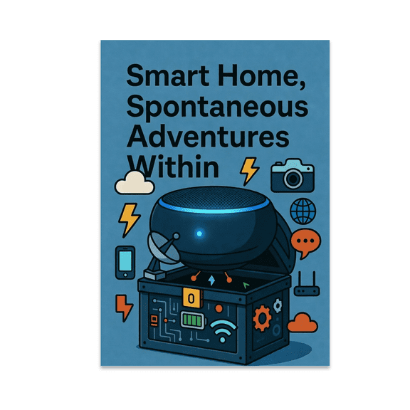 Smart Home Spontaneous Adventures Wall Art - Tech Enthusiast - 13x19 Poster Print