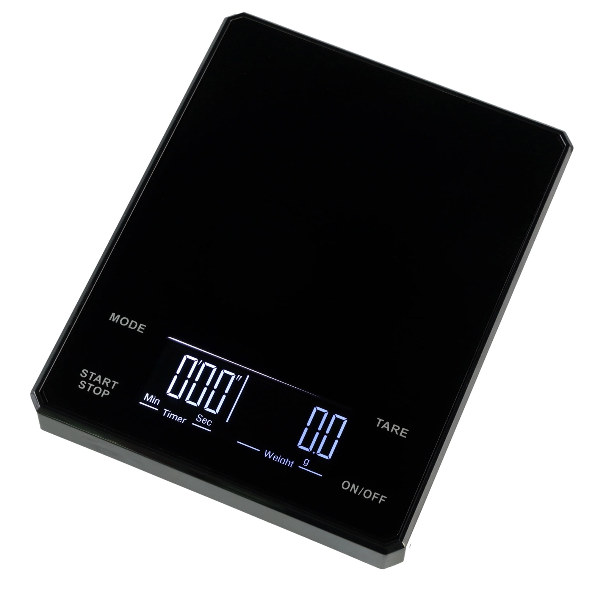 Smart Home Timer Coffee Scale,Rechargeable Kitchen Scale 3kg Precision 0.1g,High-definition Backlight Display,Unit:g/oz/ml - High Precision