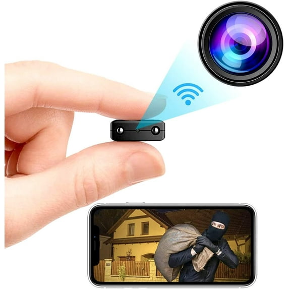 Smart Home WiFi Camera HD 1080P Night Vision Motion Detection Security Camera App Alerts Garage Living Room