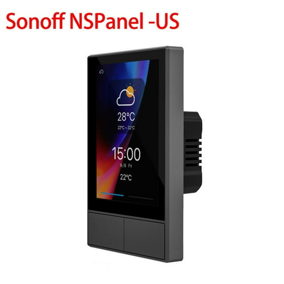 Smart Home WiFi Control Panel with Touch Screen Display and Energy Monitoring