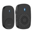 thumbnail image 1 of Smart Home Wireless Doorbell Alert System with Plug In Receiver and Flashing Light for Hearing Impaired Elderly Users, 1 of 7