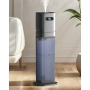 Smart Humidifier Large Room, 2.1Gal/8L Humidifiers for Bedroom with Extended Tube&Night Light, Whole House Cool Mist, Dark Blue
