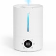 thumbnail image 1 of Smart Humidifiers for Bedroom, 3.5L Top Fill Cool Mist Humidifier, 24dB Quiet Runtime, Humidity Control, Air Humidifier with Night Light, for Baby, Plants, Home, 1 of 7