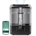 thumbnail image 1 of Smart Humidifiers for Bedroom Large Room Home, 6L Cool Mist Top Fill Humidifier with Essential Oil Diffuser, Black, 1 of 8