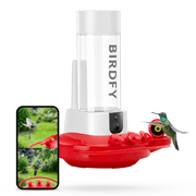 Smart Hummingbirds Feeder with Camera, Netvue Birdfy Bird Feeder with Dual Camera Free AI