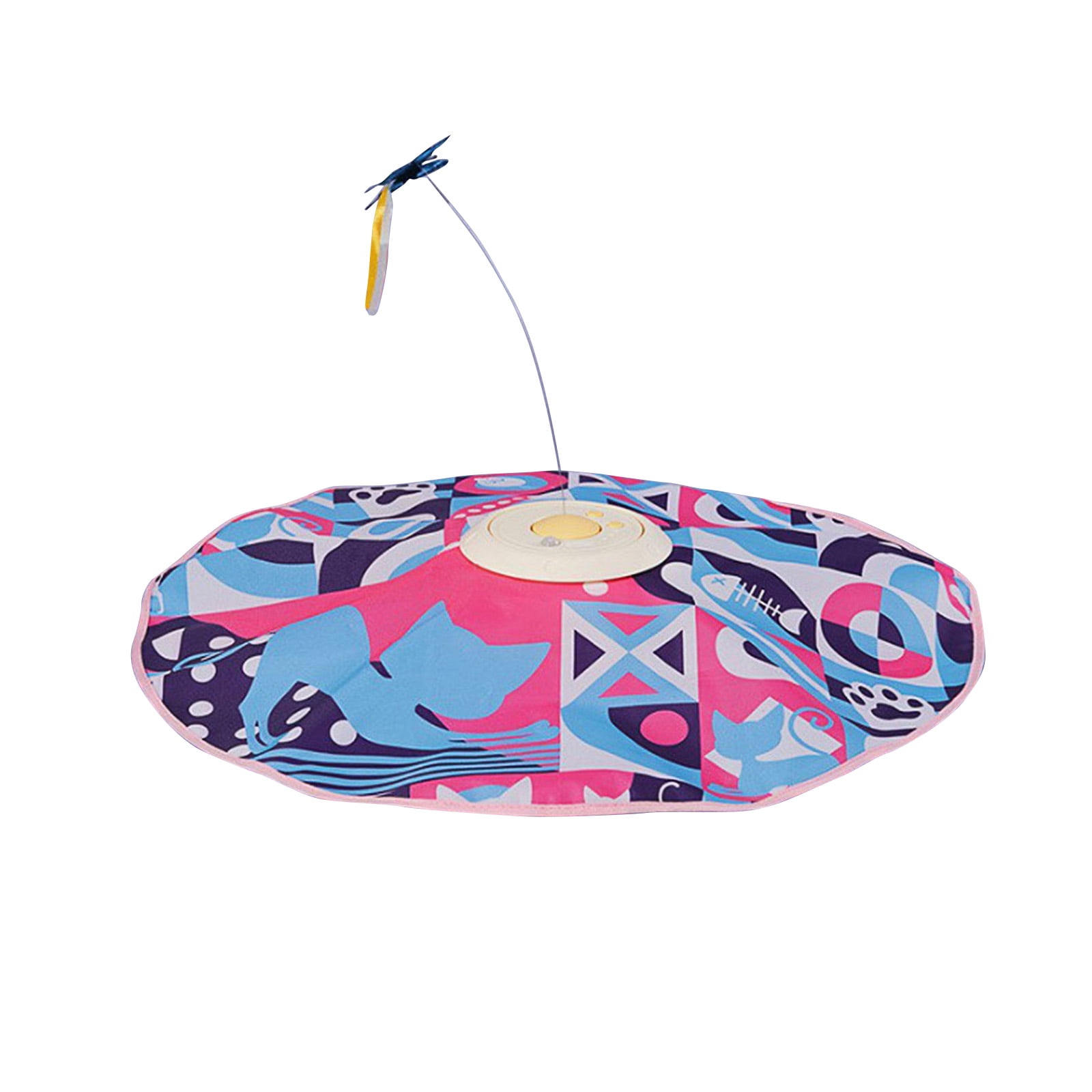 Smart Hunting Cat Toy, Automatic Electric Turntable, Interactive Hidden Cover Teasing Toy, Self-Rotating Motion Play, Electronic Indoor Exercise Tool