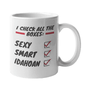 Smart Idahoan, Idaho USA or US State American Coffee & Tea Gift Mug 11oz