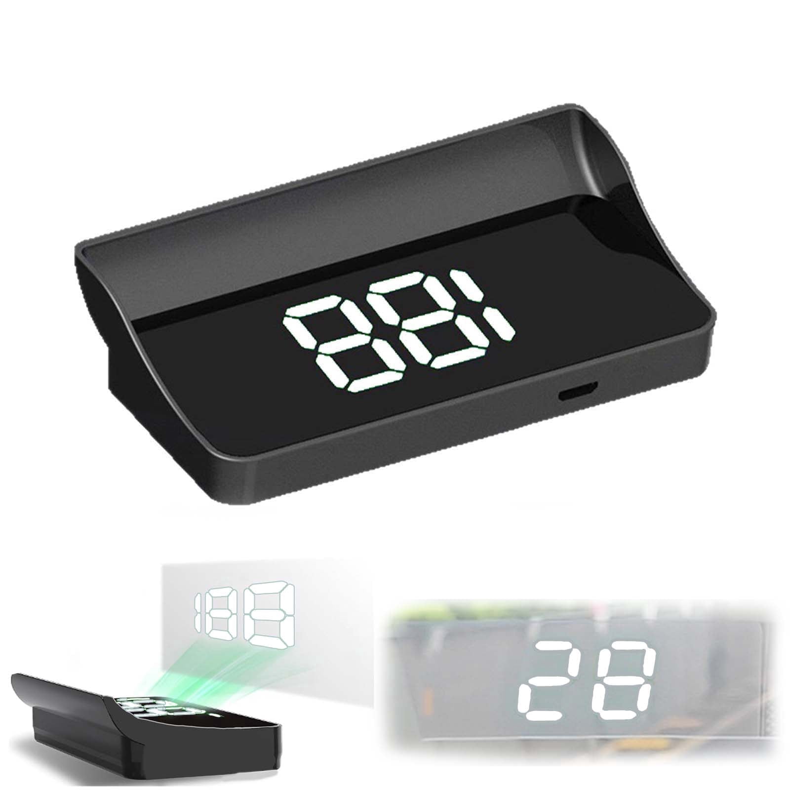 Smart In Car Hud Copilot, USB Car HUD Speedometer with GPS+BDS Navigation, 10Hz  Refresh, MPH Display, Plug & Play Speed Display for Cars, Trucks