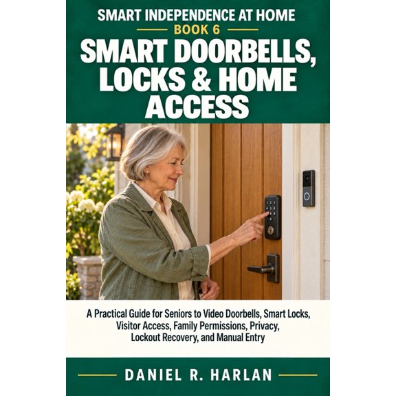 Smart Independence at Home Smart Doorbells, Locks & Home Access: A Practical Guide for Seniors to Video Doorbells, Smart Locks, Visitor Access, Fam, Book 6, (Paperback)