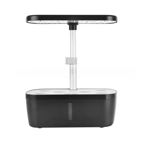 Smart Indoor Hydroponic Planter with Full Spectrum LED Grow Light & Auto Timer