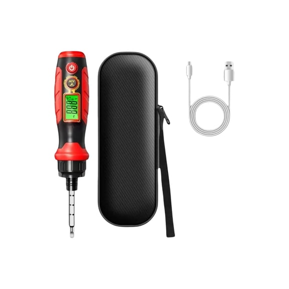 Smart Induction Digital Voltage Tester Pen, Non-Contact Electrical Tester with Detachable Screwdriver, Intelligent Dual Color Alert, Live Wire Finder, Continuity Test for Outlet & Circuit(RL Red)
