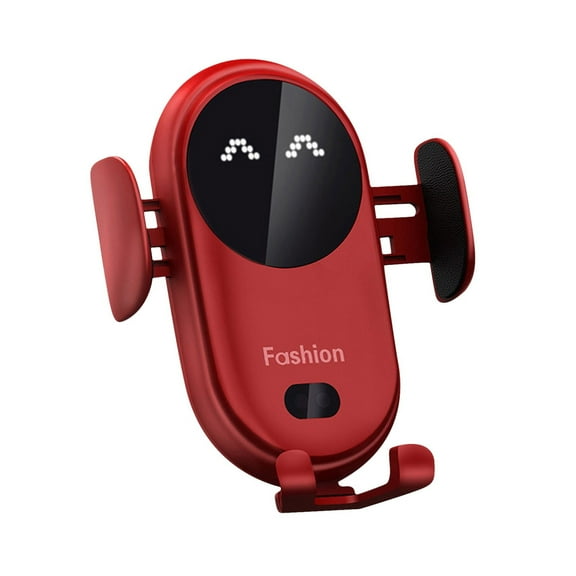 Smart Infrared Sensor Car Wireless Phone Charger Stand, Dashboard Mount, Automatic Car Mount for Phones, Wireless Charging for All Devices