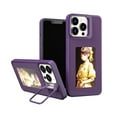 thumbnail image 1 of Smart Ink Screen Projection Phone Case for iPhone 14 with Camera Cover Bracket, Instantly Displays Photos on The Ink Screen Back Cover, DIY and Customizable Phone Case, Purple, 1 of 10