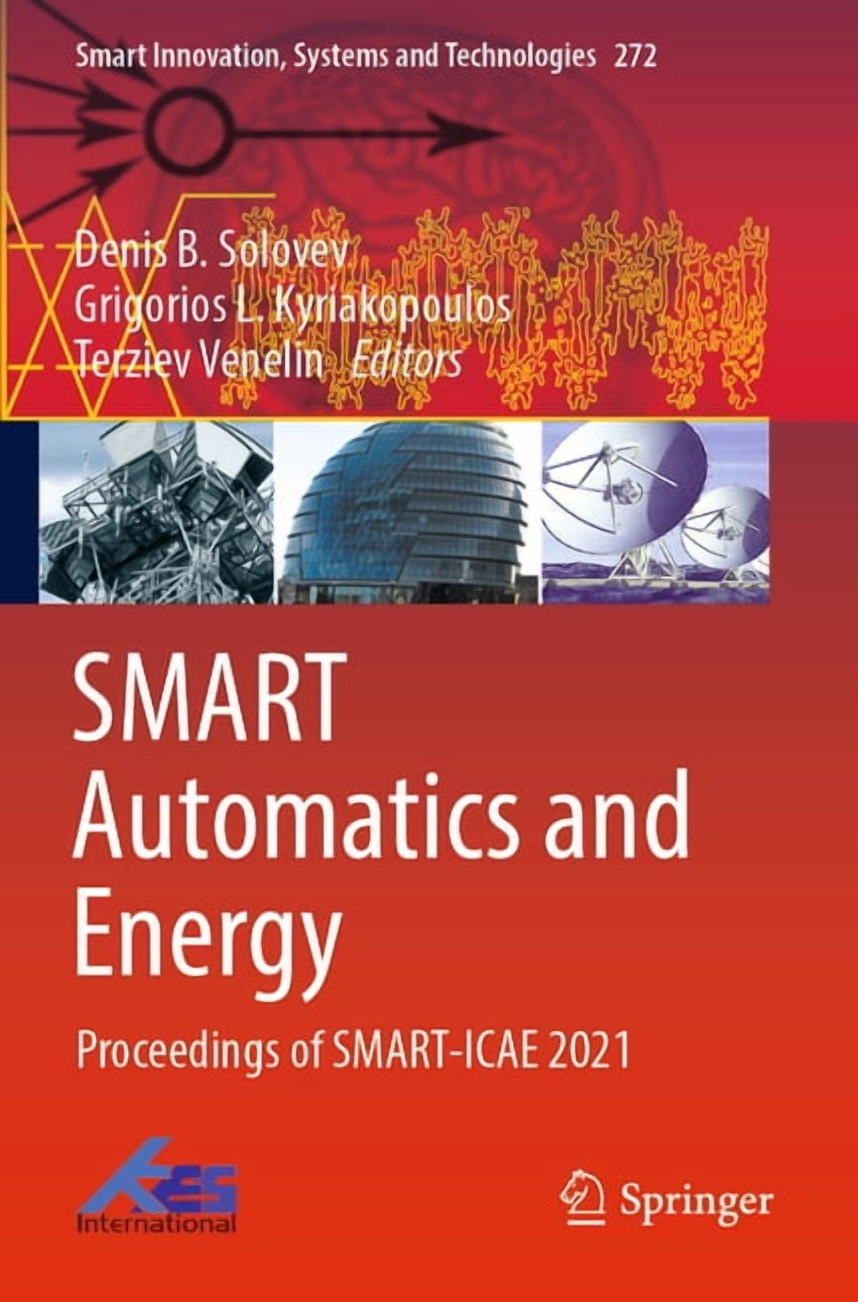 Smart Innovation, Systems and Technologi Smart Automatics and Energy ...