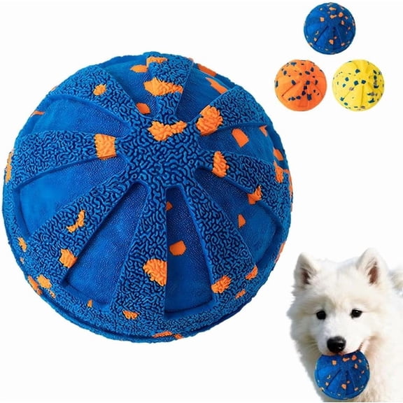 Smart Interactive Dog Balls - 2026 Upgraded Motion Activated Automatic Rolling Ball Toys for Small/Medium/Large Dogs Boredom to Keep Them Busy (Blue) Blue