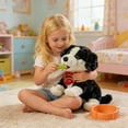 thumbnail image 1 of Smart Interactive Electric Plush Toy Dog, Voice Command & Sensory Response Stuffed Puppy, Realistic Walking & Barking Robot Pet For 14+ Teens & S, Battery-Operated Simulation, 1 of 5