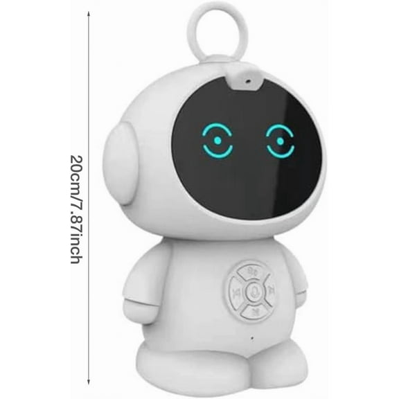 Smart Interactive Mini Robot - Talks, Plays Music, Engages in Coding Games, Educational Toy for Learning and Development