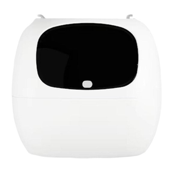 Smart Interactive Plant Pot with Display Expressions, Rechargeable WiFi Flower Pot Planter for Home Desk Decoration