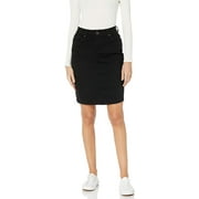 YDX Smart Jeans High Waisted Super Comfy Stretch Denim Skirt Olive Dark Green Juniors Size X-Large