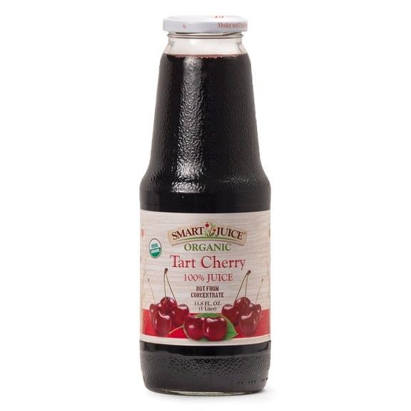 Smart Juice Organic Tart Cherry Juice - 33.8 fl oz (1L) - (Pack of 6)