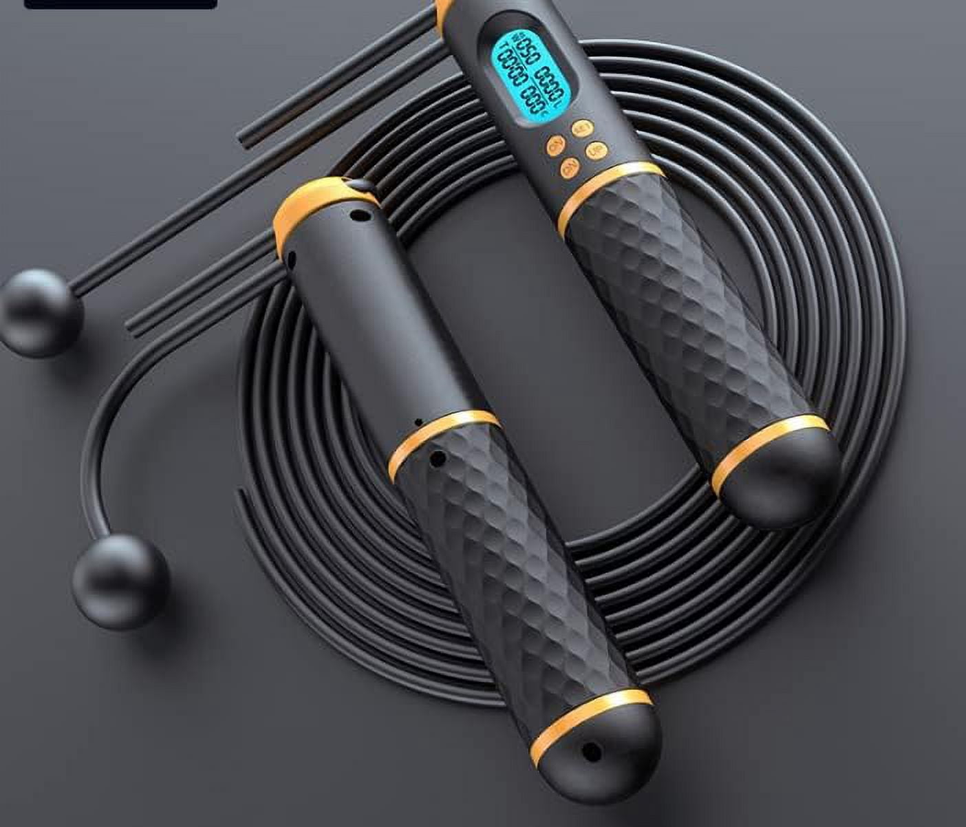 Adjustable Speed Jump Rope YAMSLAM Smart Jump Rope Machine - Cordless ...