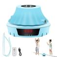thumbnail image 1 of Smart Jump Rope Machine, Automatic Floor Jump Rope, Jump Rope Machine with Remote, Jump Entertaining Interaction Rope Skipping Machine for Family & Home - Blue, 1 of 10