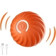 thumbnail image 1 of Interactive Dog Toys Dog Ball,Usb Rechargeable Automatic Rolling Ball Toys , Moving Bouncing Toys Ball For/Small/Medium/Large Dogs (Orange), 1 of 8