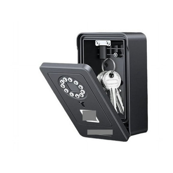 Smart Key Box Fingerprint Safe Storage Lock Key 6 Digital Password Code Security Lockbox ,Multiple Options Available