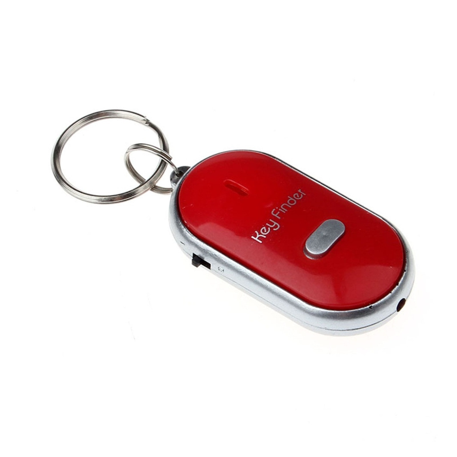 Cerca-chiavi A Fischio Con LED | Portachiavi Sonoro, Reagisce A Battiti E Fischi, Batteria AG3 Inclusa, Colore Casuale