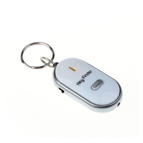 Smart Key Finder Anti-lost Whistle Sensors Keychain TrackerWhistle Claps Locator Flashing Beeping Sound - Quick Location
