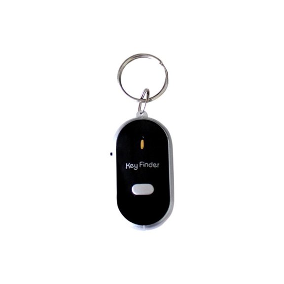 Smart Key Finder Anti-lost Whistle Sensors Keychain TrackerWith Whistle Claps Locator ,Easy to Operate