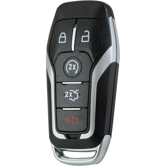 Smart Key Fob 5 BTN Replacement for 2015 - 2018 Ford Mustang with FCC ID: M3N-A2C31243300 by (Single)