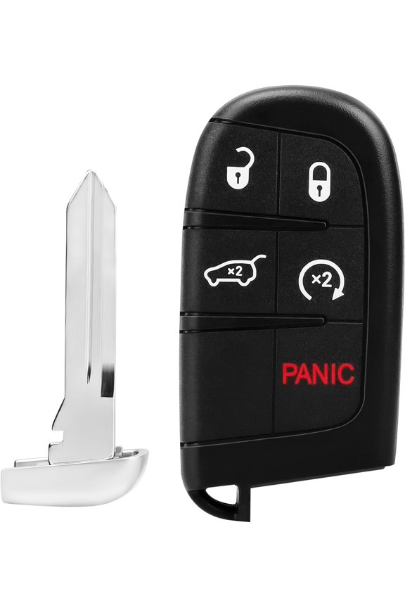 Smart Key Fob Fit for Chrysler 300 Challenger Charger Dart 2011 2012 2013 2014 2015 2016 2017 2018, Keyless Entry Remote Control, Replaces M3N-40821302 812A-40821302