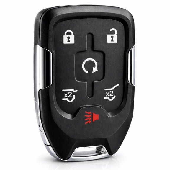 Smart Key Fob Keyless Entry Remote fits 2015-2020 Chevy Suburban/Tahoe/GMC Yukon + Yukon XL (HYQ1AA, 13580802), Set of 2