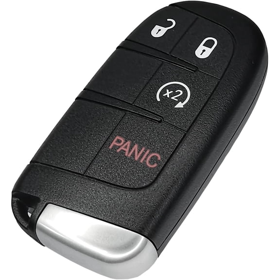 Smart Key Fob Replacement Fit for Jeep Compass 2017 2018 2019 2020 2021 2022 2023 Car Keyless Entry Remote FCC ID:M3N-40821302 Part Numbers:68250346AB 68250337AB 68417821AA 68417821AB 433Mhz